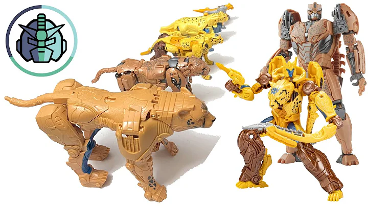 Transformers Rise of the Beasts Cheetor Weaponizer Flex Titan Changer Deluxe Voyager Class SS 98