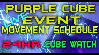 FORTNITE - 24HR Purple Cube Event LIVE Watch - Cube Is Moving Again Live Countdown and Times