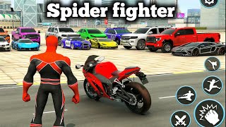 Super Hero Spider Game Mafia hero Rope Simulator 3D - android gameplay | Spider Rope Mafia Game screenshot 5