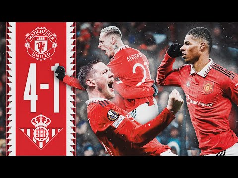 Back To Winning Ways 💪✅ | Man Utd 4-1 Real Betis | Highlights