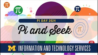 Pi Day 2024 - The Great Pi and Seek Scavenger Hunt