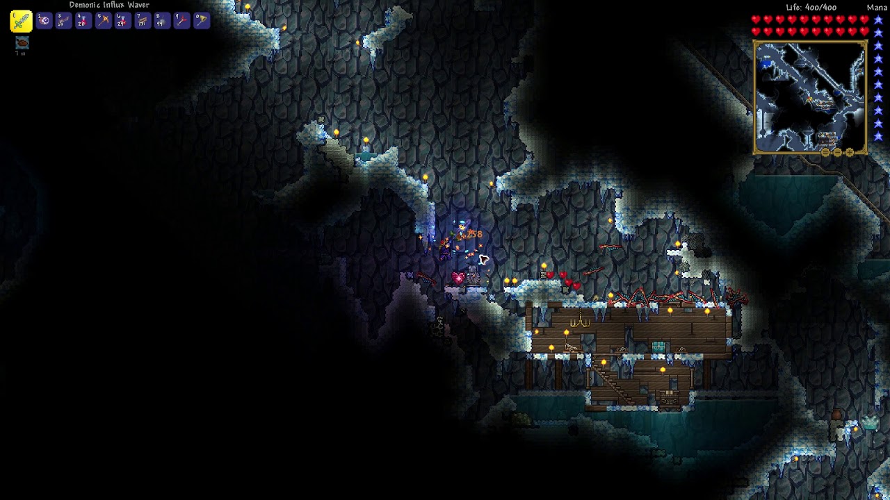 Harpy Statue trap lol Terraria YouTube