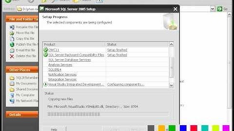 Hướng dẫn cài đặt SQL Server 2005