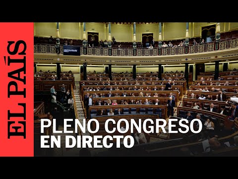 DIRECTO | Pleno en el Congreso de los Diputados | EL PAÍS