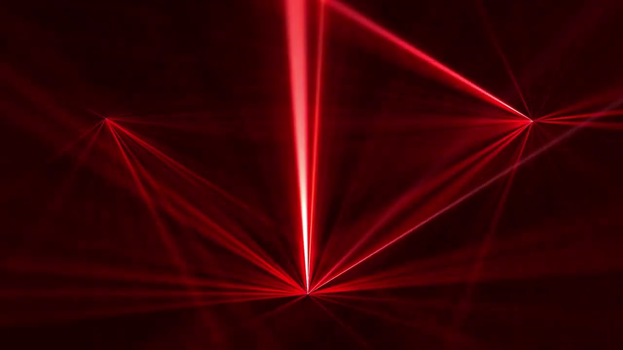 Red Laser Light Show Motion Background | Screensaver | VJ Visuals