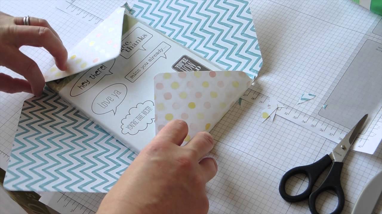 Stampin' Up! Envelope Punch Board DVD Holder Tutorial
