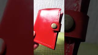 Crazy Horse leather wallet #leathercompany #wallet #leathercomplex #diy #edc #leather #leathercraft