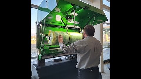 John Deere Net Wrap Lift & LED Light Kit for Round Balers