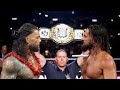 WWE June Roman Reigns vs Seth Rollins world heavyweight championship match WWE Raw