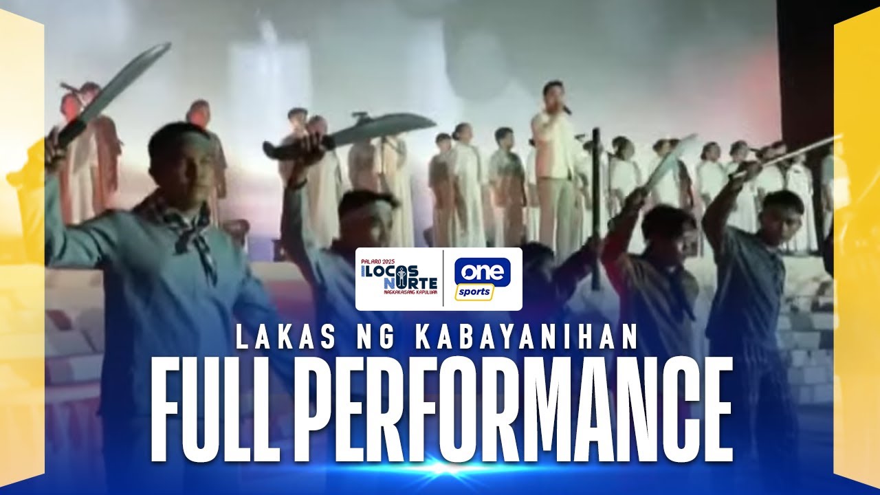 Opening Ceremonies: Lakas ng Kabayanihan | Ilocos Norte – 2025 Palarong Pambansa