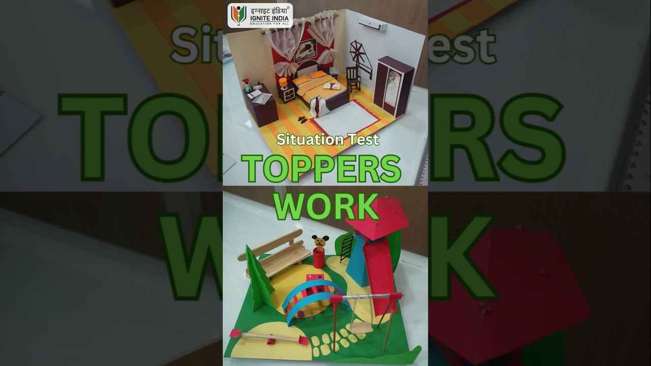 Situation Test learn from Toppers| Toppers work|