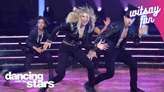 Amanda Kloots and Alan Bersten Jazz (Week 8) | Dancing With The Stars