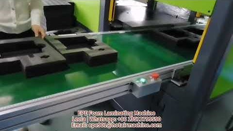 EPE Foam Laminating Machine | EPE Foam Bonding Machine | EPE Foam Welding Machine | QB Machine
