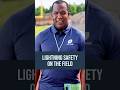 Lightning Can Strike 10 Miles Away From A Storm! #lightning #coach #footballgame #severeweather