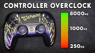 How To Overclock Your Controller Ps5 8000Hzps4 Xbox 1000Hz