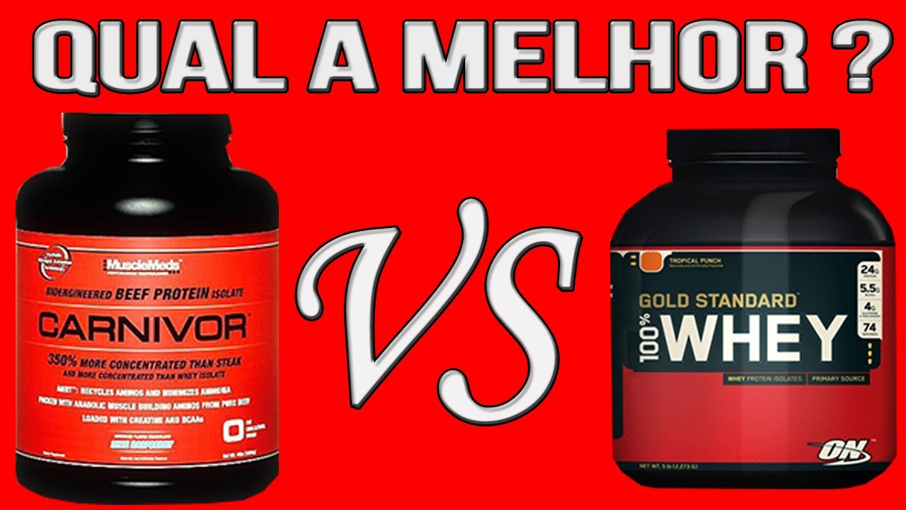 ALÔ MAROMBADA - WHEY PROTEIN OPTIMUM  ON  Vs CARNIVOR MUSCLEMEDS