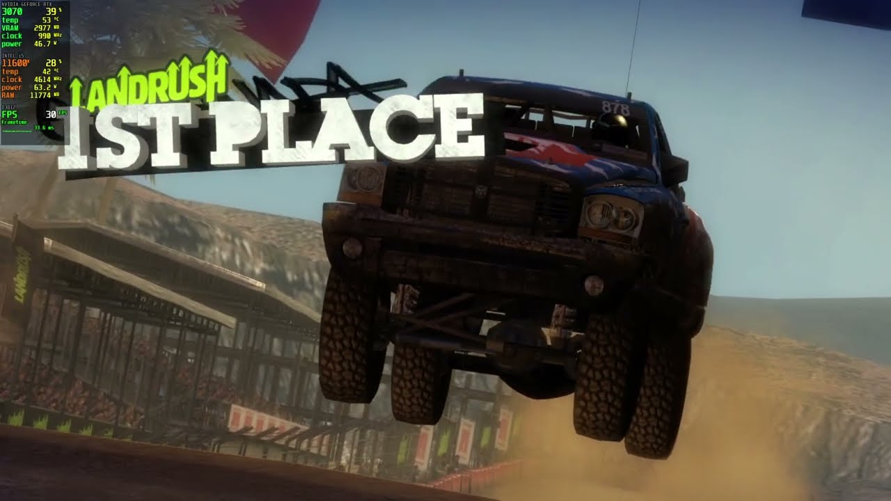 Dirt 2 (Xenia Canary 13 June 2025) - RTX3070 & i5 11600k | Xbox 360 Emulator