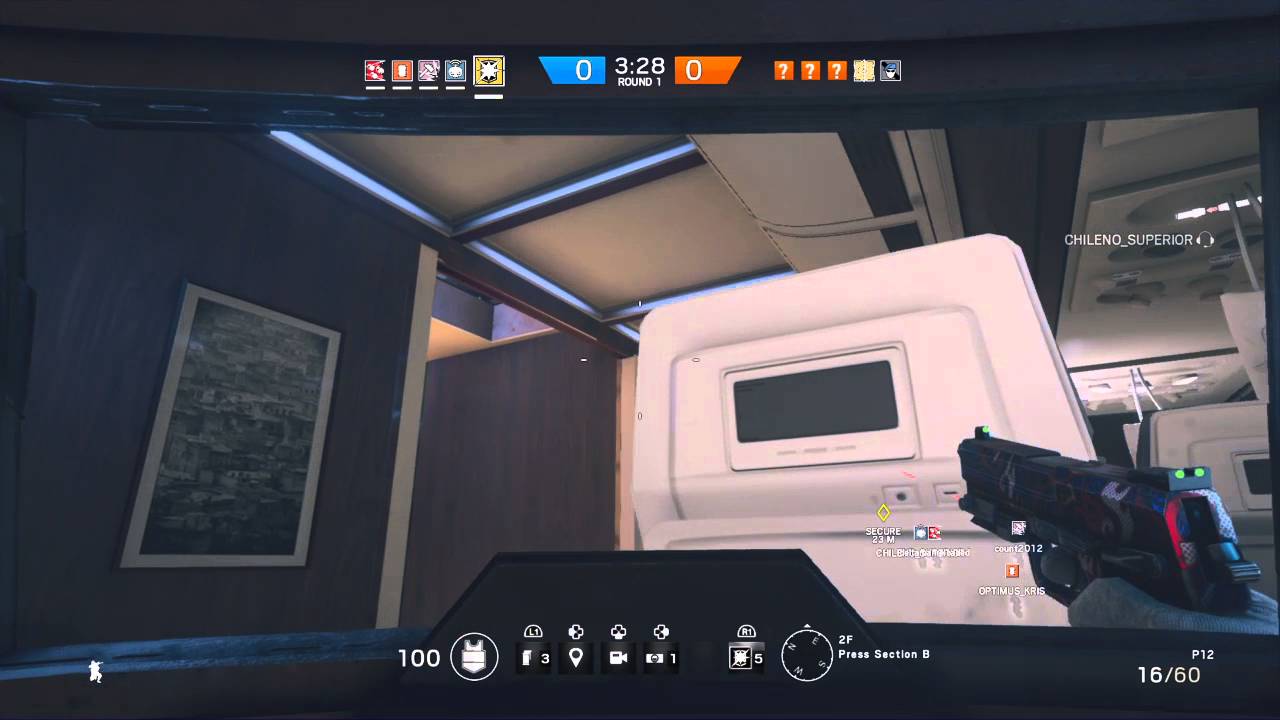 Tom Clancy's Rainbow Six® 1 vs 5 - YouTube