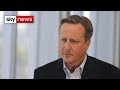 David Cameron's warning to Boris Johnson