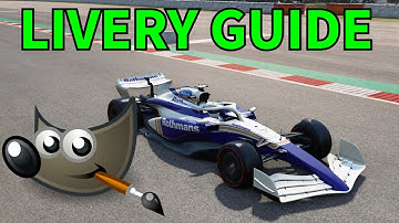 Make AMS2 liveries using GIMP guide