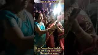 Watch the reaction of my Mausi jee When my mother met her Didi after a long time during Barati Dance