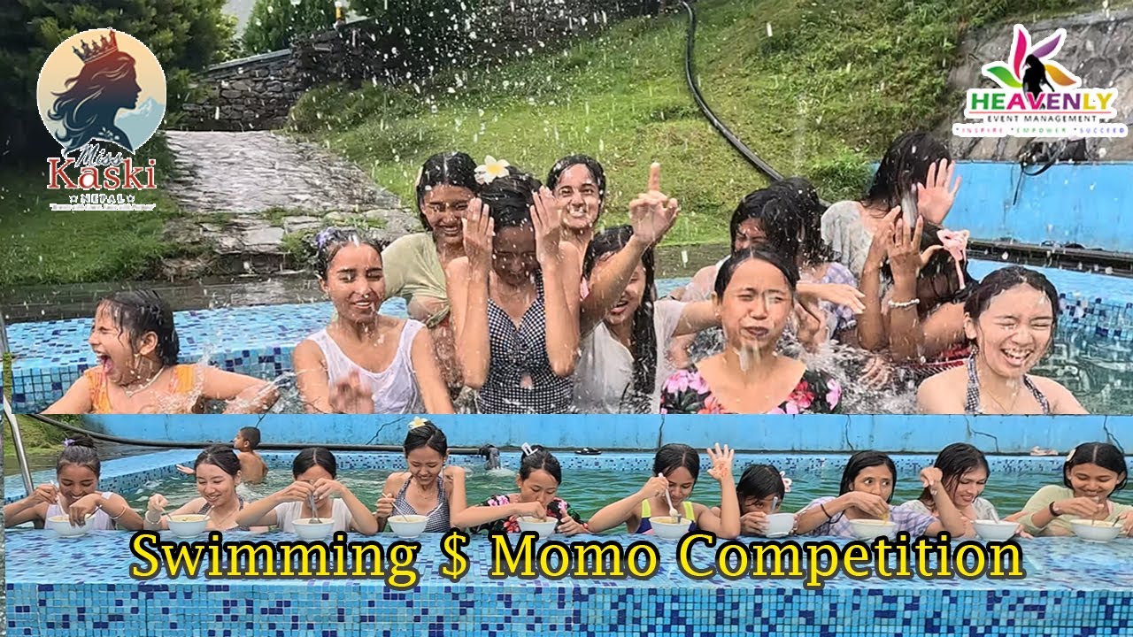 Miss Kaski Nepal ll Swimming ll Momo Competition ll Vlog