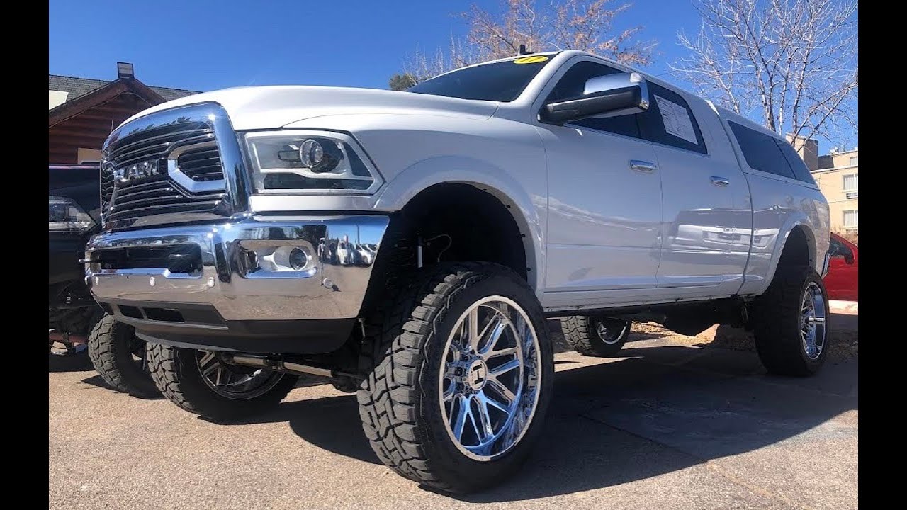 2017 Ram Diesel Hostile W/ 9" Lift! Powerful, Beautiful, Truck for sale