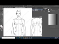 How to Create a Fashion Croquis using Adobe Illustrator