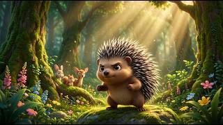 The Brave Little Porcupine  English Moral Story for Kids  Bedtime story