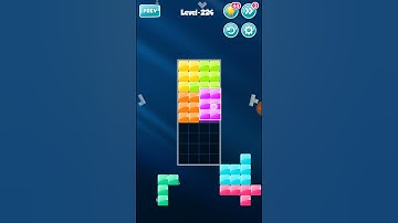 Block! Basic Intermediate Level 224 Walkthrough Solution