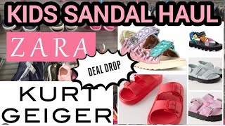 SUMMER SANDALS HAUL |                       ZARA + KURT GEIGER  FINDS