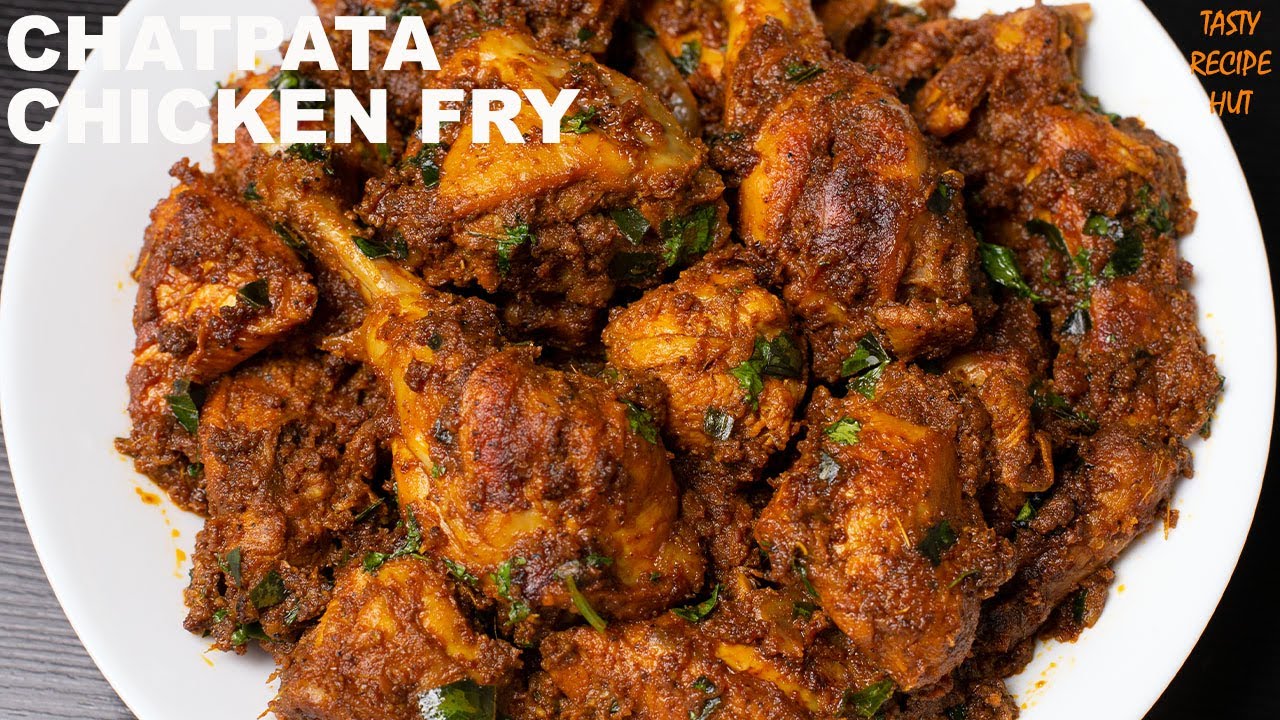 Chatpata Chicken Fry Recipe ! Chicken Masala Fry ! Chicken Fry | Tasty Recipe Hut