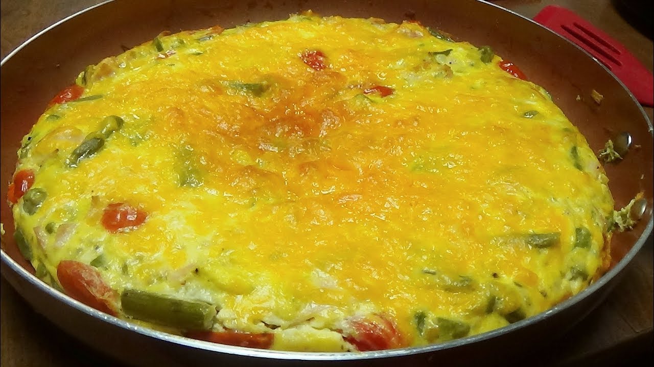 Recipe for Keto / LCHF Frittata with Asparagus Absolutely Delicious