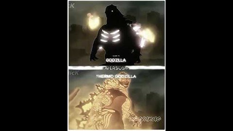 @slick4785 evo Godzilla #vs @slick4785 thermo godzilla #edit #fyp  #viral #shorts #youtube