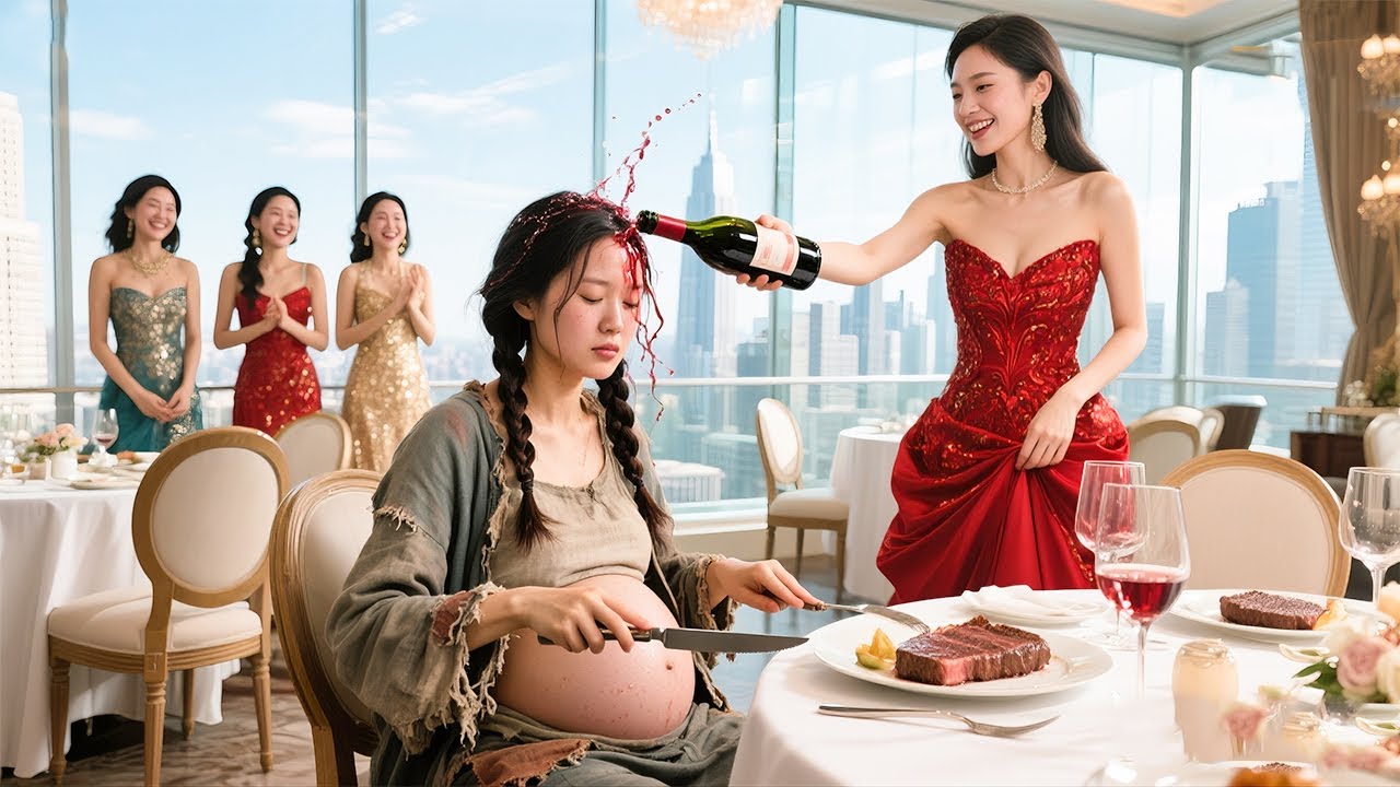 Billionaire CEO poses as beggar, shocks elite party by revealing true identity after wine attack!