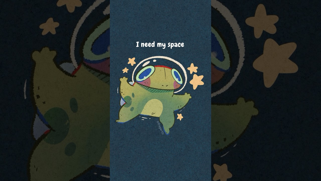 Space Frog Art Timelapse! 