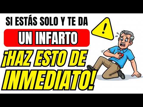Cómo SOBREVIVIR a un INFARTO estando solo en 10 minutos (EVITA un Ataque al CORAZÓN)