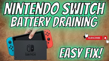 NINTENDO SWITCH DRAINING BATTERY || EASY FIX (November 2025)