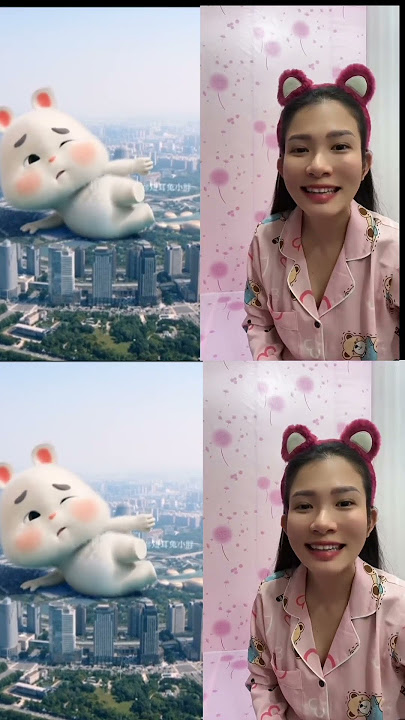 Fat Rabbit🐇 Cute And Me 🐇 🥰 April 2023 Part 182 #giangpi #tiktok #rabbit