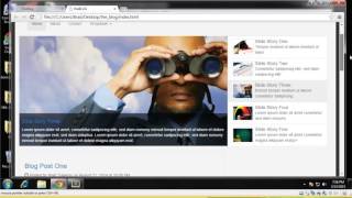 Learn how to build a Blog website using Twitter Bootstrap Part 5