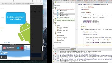 [Học android cơ bản] Làm việc với customize listview, gridview trong lập trình Android - P3