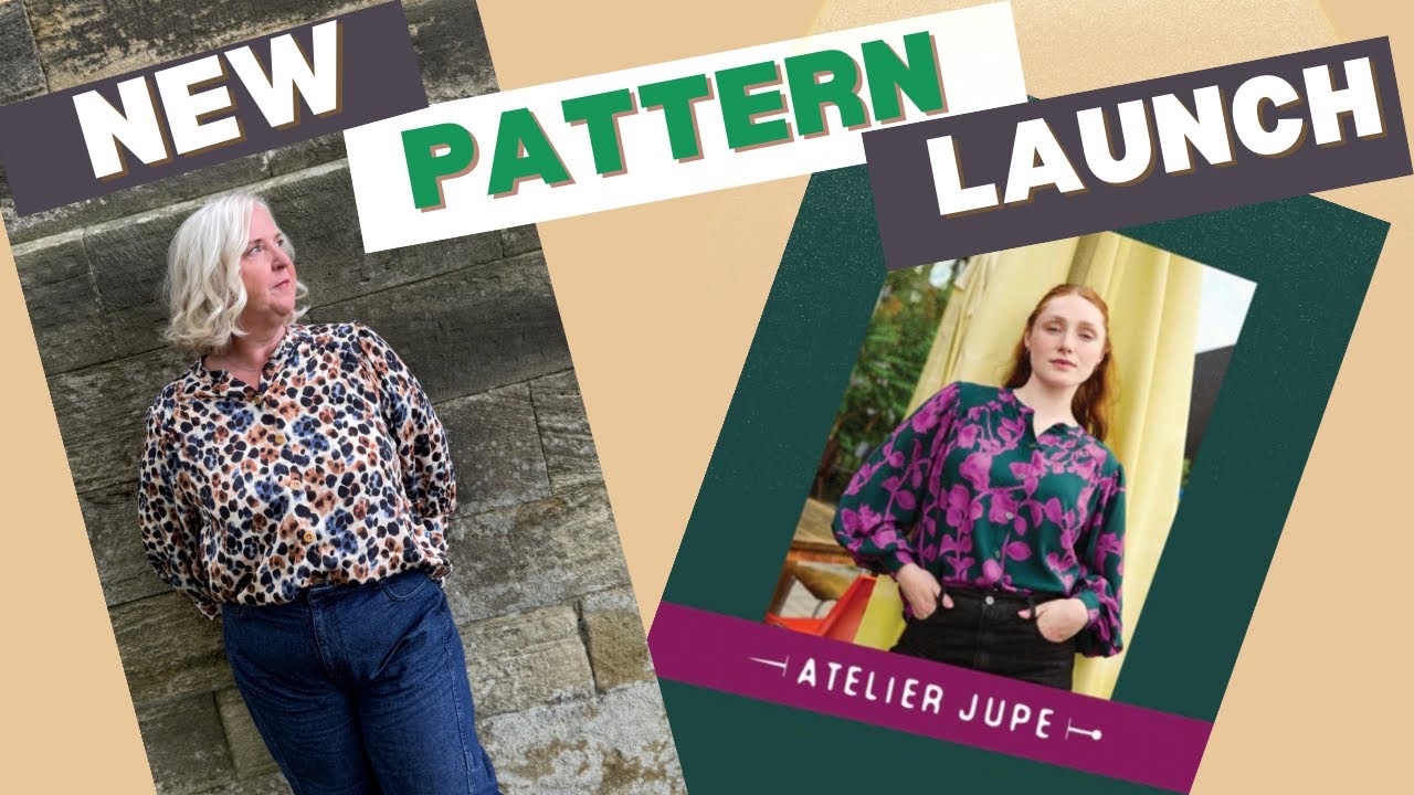 Шьем ПОТРЯСАЮЩУЮ новую выкройку блузки: Atelier Jupe ALEXA