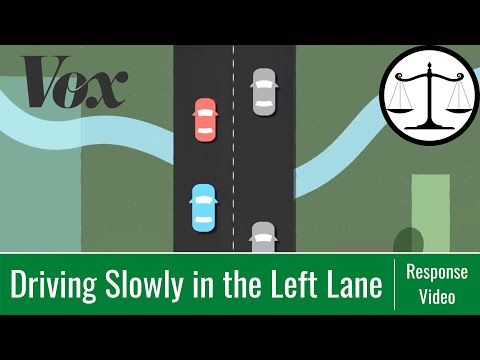 Driving Slowly in the Left Lane : A Response to Vox