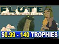 Easy 1 platinum game  140 trophies  flute the snake charmer crossbuy ps4 ps5