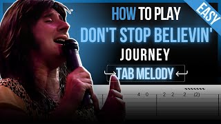 PDF Sample Don't Stop Believin'' by Journey guitar tab & chords by TabMaster.