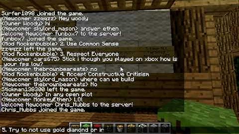 Minecraft Server 1.2.5 Creative + Plots (No Hamachi)