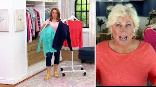 Belle by Kim Gravel Slub Jersey Boatneck Top with Ruching on QVC
