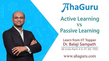 Active learning vs Passive learning - AhaGuru.com