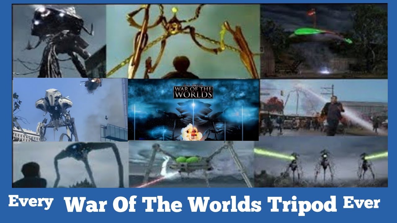 Every "War of the Worlds" Tripod Ever, Movie Music TV, Updated 2025