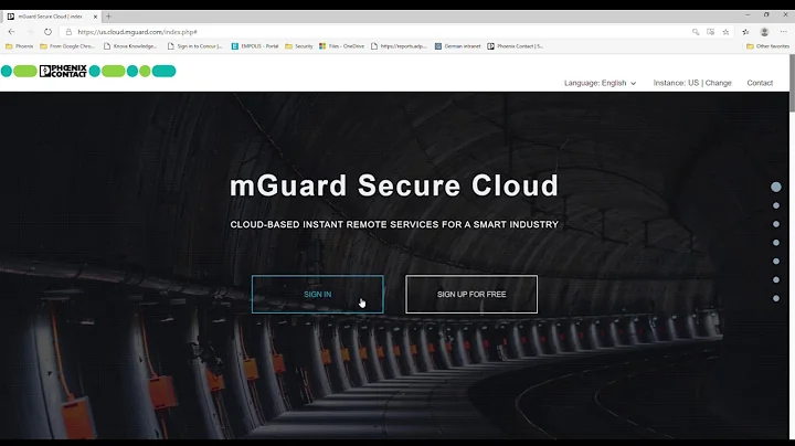 Starting with the Mguard Secure Cloud Service (1/2)